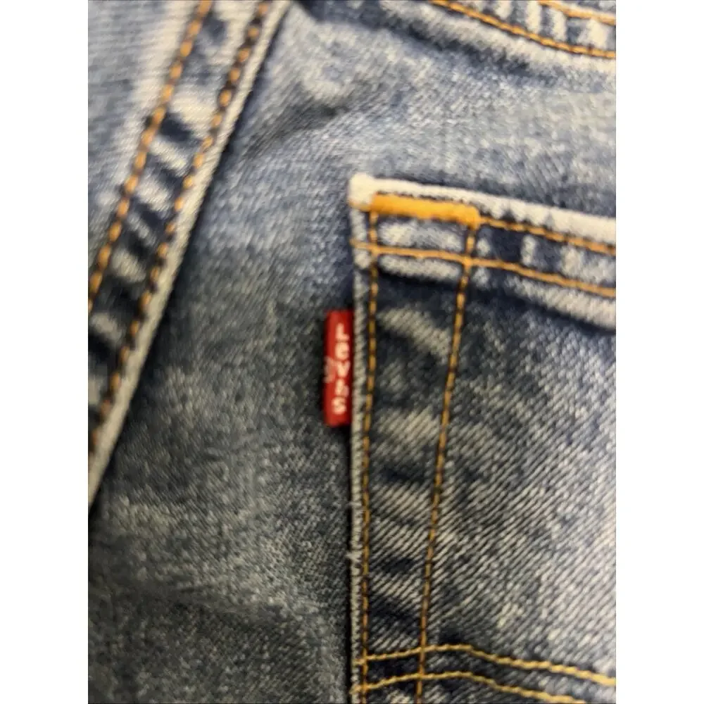 Levis Premium 541 Athletic Taper Jeans Mens 30x30 Medium Wash Blue Stretch Denim